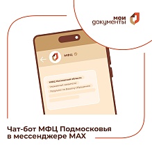 Внедрении чат-бота МФЦ на платформе Макс