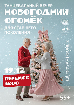 "Новогодний огонек" в рамках проекта "Активное долголетие"